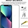 Iphone Screen Protector 4x - Screen Protector - Tempered Glass - Full Coverage - Fingerprint Compatible
