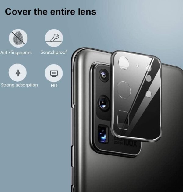 Samsung Screen Protector 2x + Camera Protector 2x - Screen Protector - Tempered Glass - Full Coverage