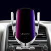Car Phone Holder with Wireless Charger and Car Mount-360 Degree Rotation with Infrared - Smartphone holder with wireless charging