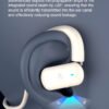 Wireless on-ear Earphones - with charging case - Bluetooth Earphones - Suitable for Apple and Android - Touch Control Open Ear waterproof earphones Earphones