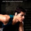 Wireless on-ear Earphones - with charging case - Bluetooth Earphones - Suitable for Apple and Android - Touch Control Open Ear waterproof earphones Earphones