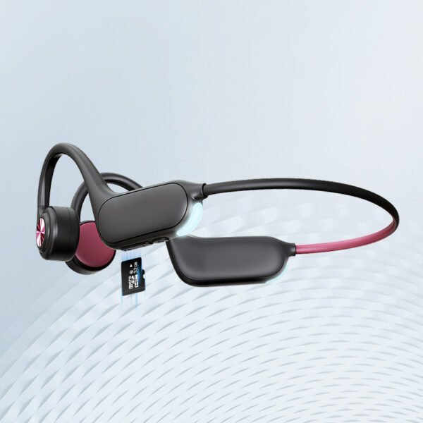 Wireless Waterproof Sports On-Ear Bone Conduction Earphones