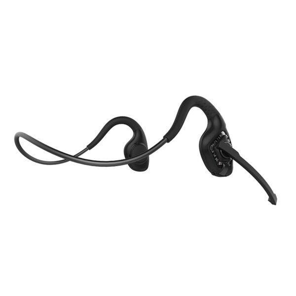 Wireless on-ear headphones with microphone
