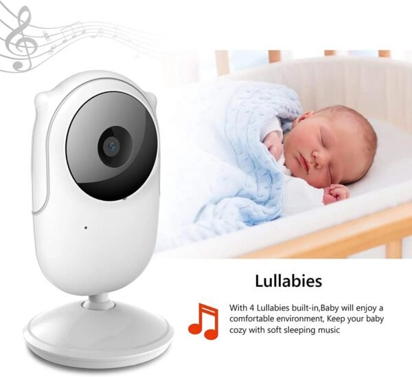 Babyfoon met camera draagbare camera LCD nachtzicht intercom, baby monitor