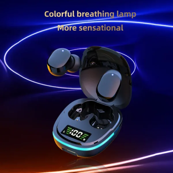 Sports Ear hook Earphone sweat-Proof Waterproof Bluetooth 5.3 Stereo Earbuds – Secure Fit for Sports & Gym (Copy)