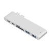 Macbook Pro/Air Docking Station with HDMI 4K - USB-C Hub with 4K HDMI, USB 3.0 and SD Card Reader - Docking Station - 7 in 1