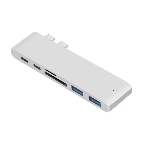 Macbook Pro/Air Docking Station with HDMI 4K - USB-C Hub with 4K HDMI, USB 3.0 and SD Card Reader - Docking Station - 7 in 1