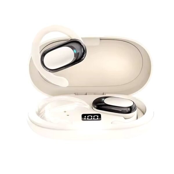Wireless on-ear Earphones - with charging case - Bluetooth Earphones - Suitable for Apple and Android - Touch Control Open Ear waterproof sports earphones Earphones
