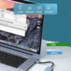 Docking Station with HDMI 4K- USB C HUB 10 in 1