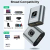 HDMI Switch - 2-in-1 Out / 1-in-2 Out – Bi-directional – Supports 4K-60Hz, 1080p-120Hz