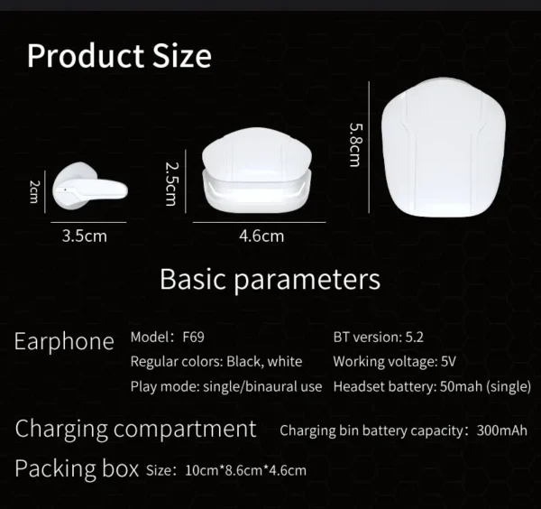 Gaming ENC BT5.2 Wireless Earbuds – Low Latency, Clear Communication, and Superior Comfort