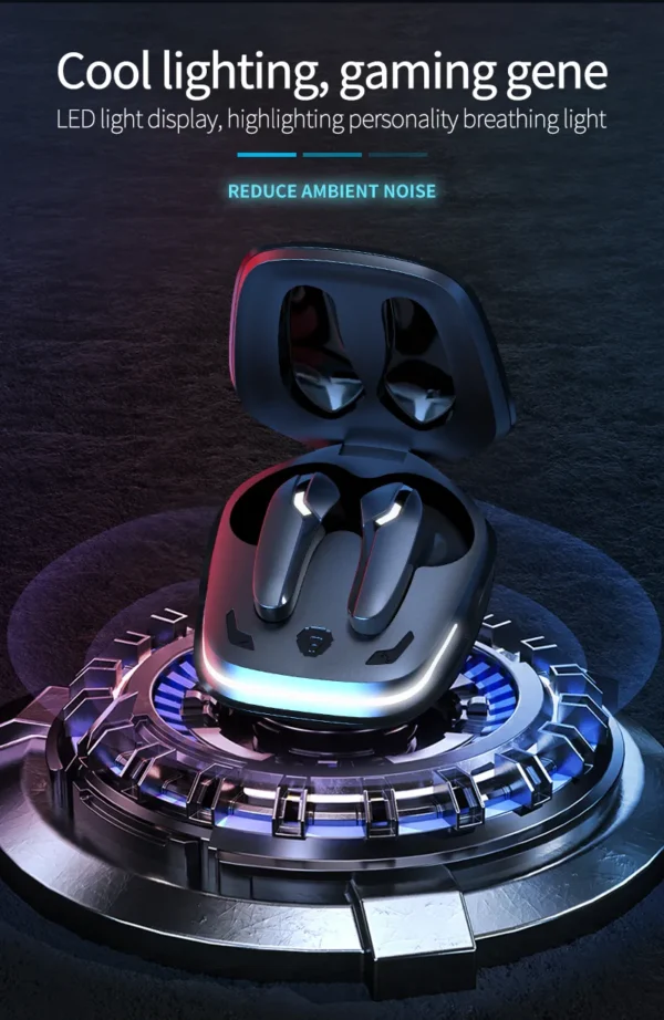 Gaming ENC BT5.2 Wireless Earbuds – Low Latency, Clear Communication, and Superior Comfort