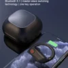 Anti-Fall Sport Earphones with Secure Hooks & 15h Long Battery Life for Active Use