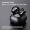 Anti-Fall Sport Earphones with Secure Hooks & 15h Long Battery Life for Active Use