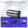 Autolader USB A & USB C - autolader 2 poorten