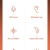 Anti-Fall Sport Earphones with Secure Hooks & 15h Long Battery Life for Active Use