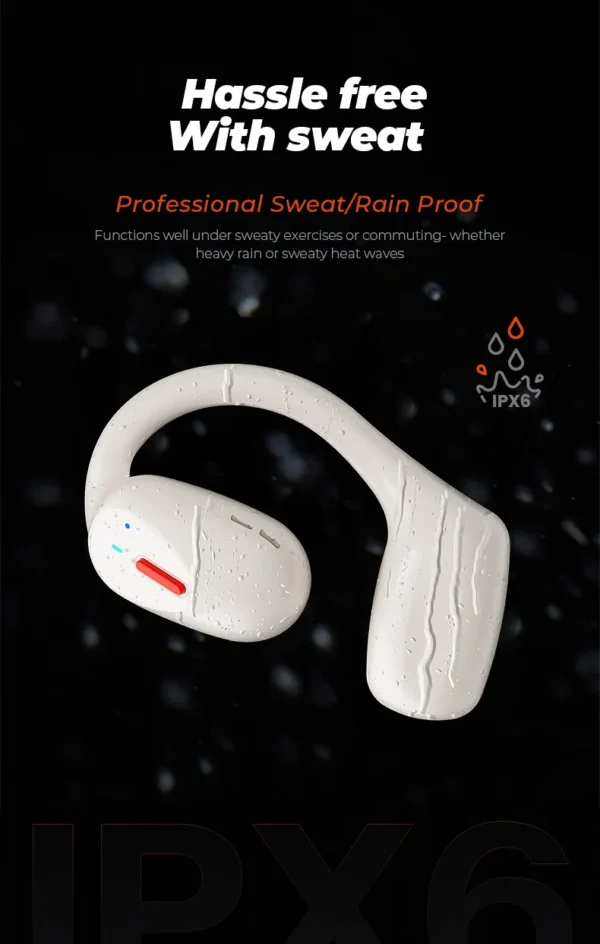 Touch Control Open Ear Waterproof Bluetooth Earphones