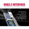 Snelle usb-drive 500MB/sec, snelle externe schijf, Memory Stick, USB flash drive