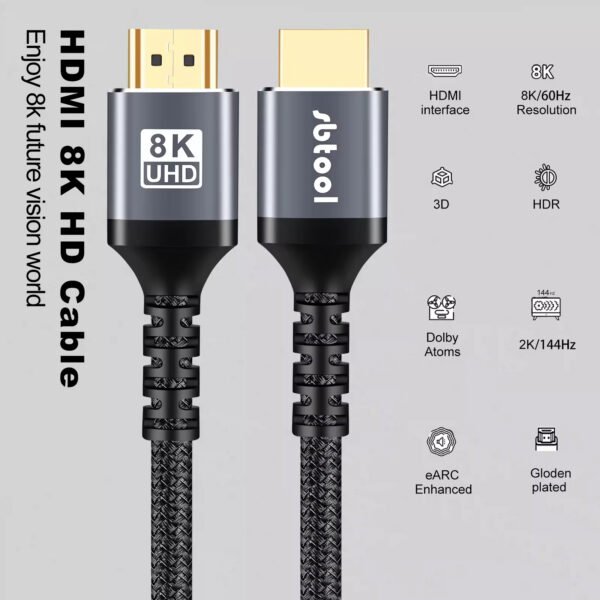 HDMI Switch - 2-in-1 Out / 1-in-2 Out – Bi-directional – Supports 4K-60Hz, 1080p-120Hz
