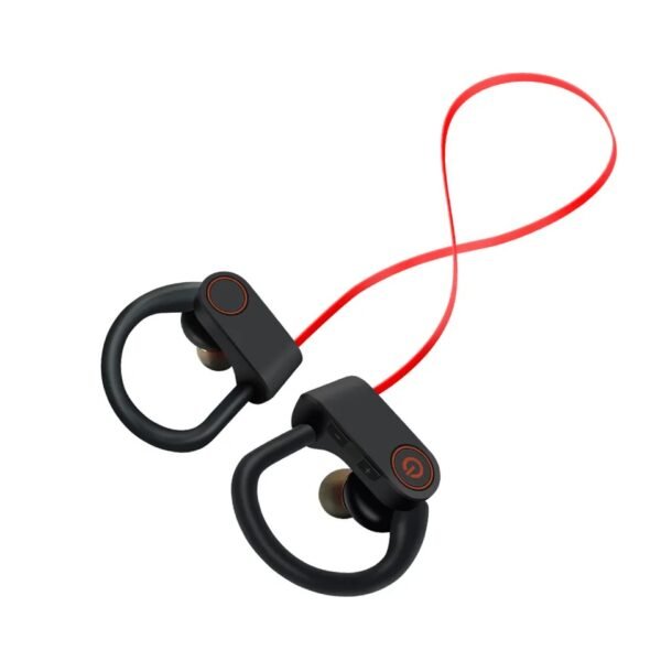 Sports Ear hook Earphone sweat-Proof Waterproof Bluetooth 5.3 Stereo Earbuds – Secure Fit for Sports & Gym