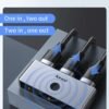 HDMI Switch - 2-in-1 Out / 1-in-2 Out – Bi-directional – Supports 4K-60Hz, 1080p-120Hz