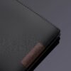 Men Short Wallet High Quality Black Leather