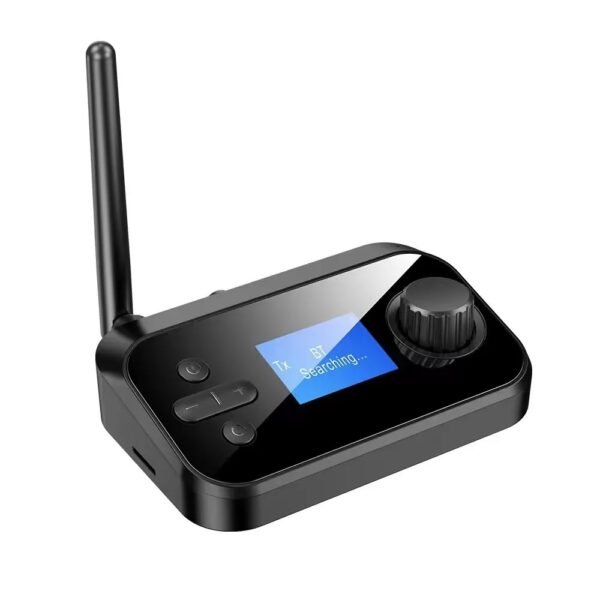 Bluetooth Receiver + Transmitter 2 In 1, Bluetooth adapter, connect to two devices, with display