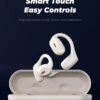 Touch Control Open Ear Waterproof Bluetooth Earphones