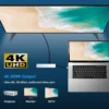 Docking Station with HDMI 4K- USB C HUB 8 in 1
