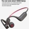 Wireless Waterproof Sports On-Ear Bone Conduction Earphones