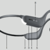 Wireless Waterproof Sports On-Ear Bone Conduction Earphones