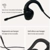Wireless on-ear headphones with microphone