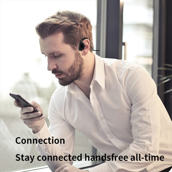 Wireless on-ear headphones with microphone