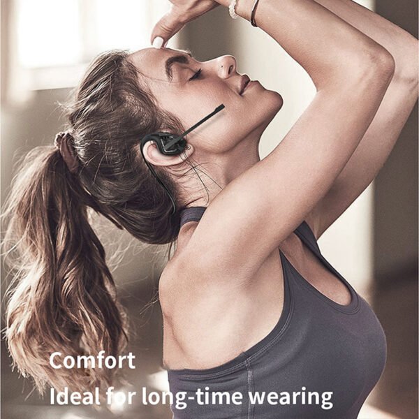 Wireless on-ear headphones with microphone