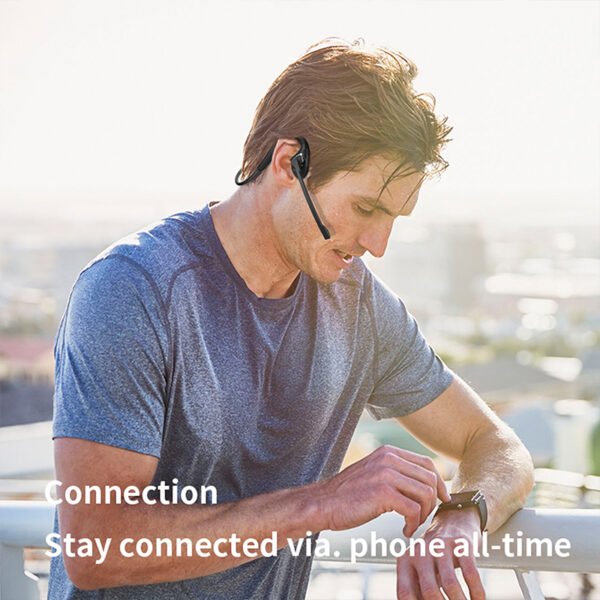 Wireless on-ear headphones with microphone