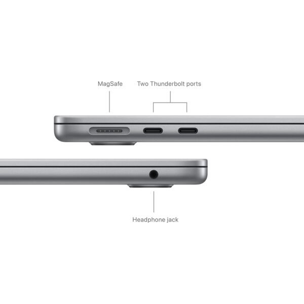 MacBook Air 13 2024 M3 /8 Ram /256 SSD/ 100% batterij/ 5 cycli