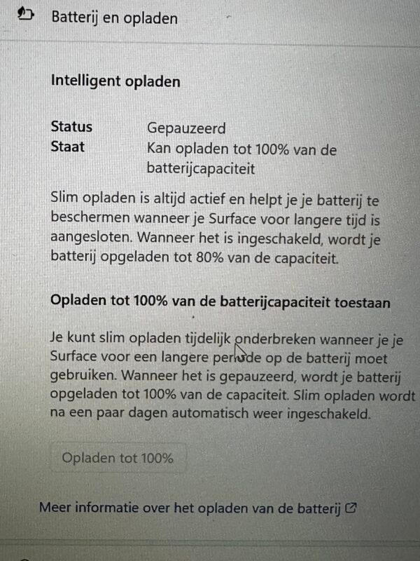 Microsoft Surface Laptop 5 i7-12 gen, touch, Garantie